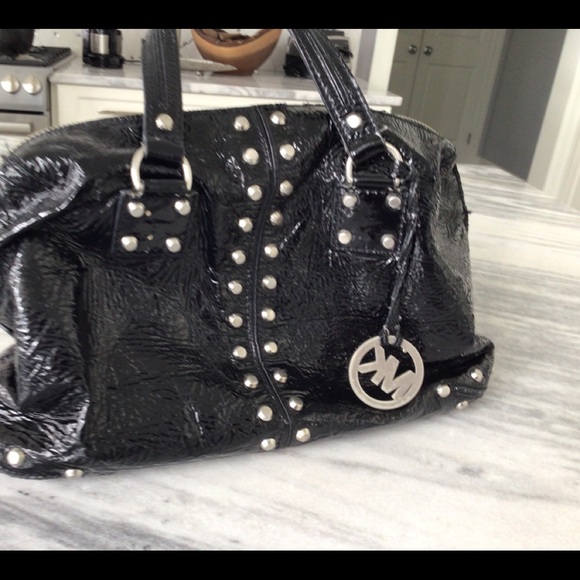 Michael kors handbag crushed patent leather - Picture 6 of 8